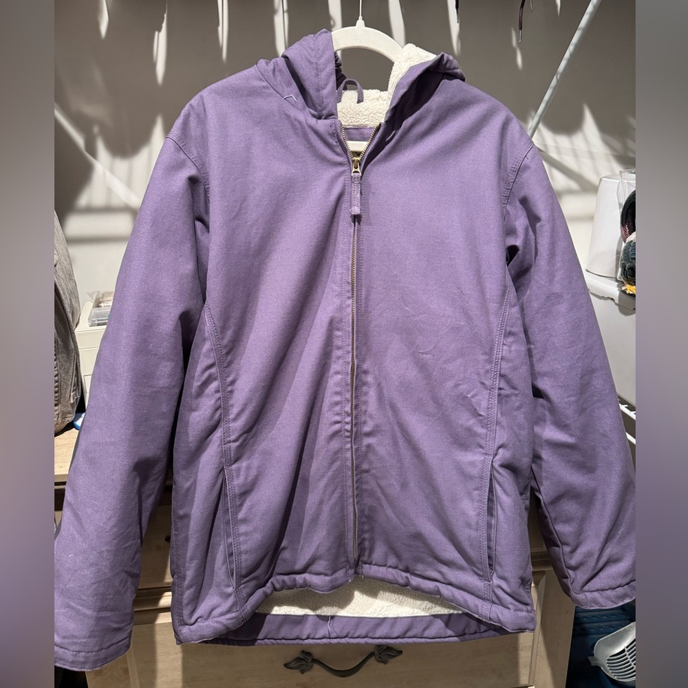 Blue Mountain Purple Hooded Jacket